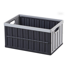 Load image into Gallery viewer, Plastic Collapsible Storage Bins with Lids, 65L 3 Packs, Stackable Folding Storage Crates with Handles, Holds 84 lbs Per Bin, Heavy Duty Containers, Space-Saving Baskets, for Home Organizing