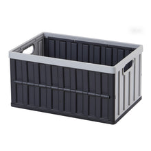 Load image into Gallery viewer, Plastic Collapsible Storage Bins with Lids, 65L 3 Packs, Stackable Folding Storage Crates with Handles, Holds 84 lbs Per Bin, Heavy Duty Containers, Space-Saving Baskets, for Home Organizing