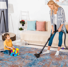 Load image into Gallery viewer, MAVAL Multi Washable Rug 2' x 3' Doormat Rug (Multi, 2' x 3') Modern, Contemporary, Non-Shedding &amp; Easy to Clean, Ideal for Living Room, Bedroom, Dining Space, 36*24 inch