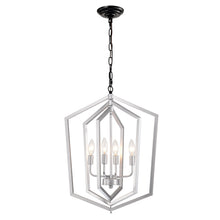 Load image into Gallery viewer, 12-Light Lantern Tired Farmhouse Ceiling Hanging Light Black Chandelier Metal Modern Pendant Light Fixtures for Kitchen Island Dining Room Living Room Foyer Entryway(E12 Bulbs Not Included)