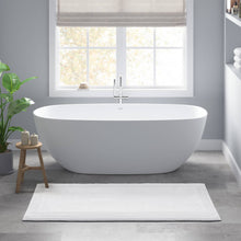 Load image into Gallery viewer, 1 PCS 24x72" 100% Cotton Tufted 3000 GSM Reversible Bath Rug Navy